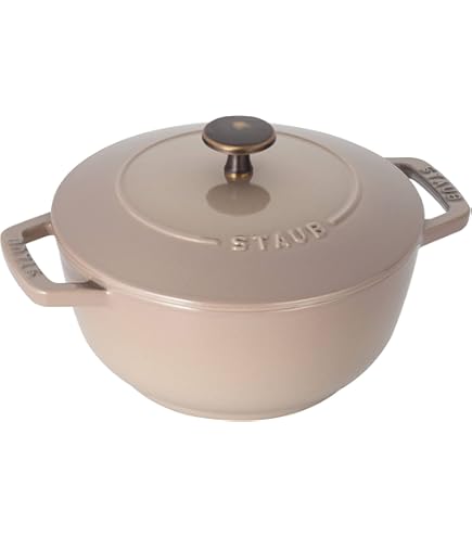 Amazon.co.jp: staub ストウブ 「 ベビー ウォック リネン 16cm 蓋付き