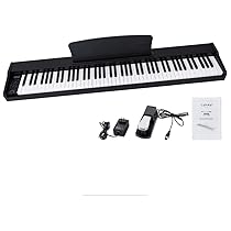 Amazon | Carina 電子ピアノ 88鍵盤 キーボード 木製デザイン MIDI対応