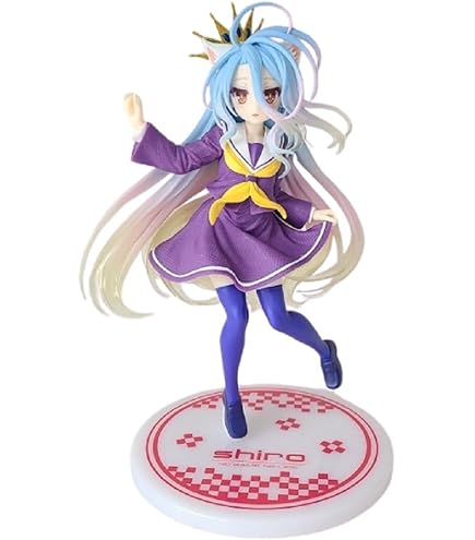 Amazon.co.jp: ノーゲーム・ノーライフ 白 ネコVer. 1/12スケール PVC