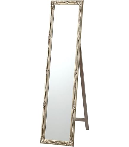 Amazon.co.jp: 昭和レトロ 松永工房 カンティーニュ 木製姿見 全身鏡