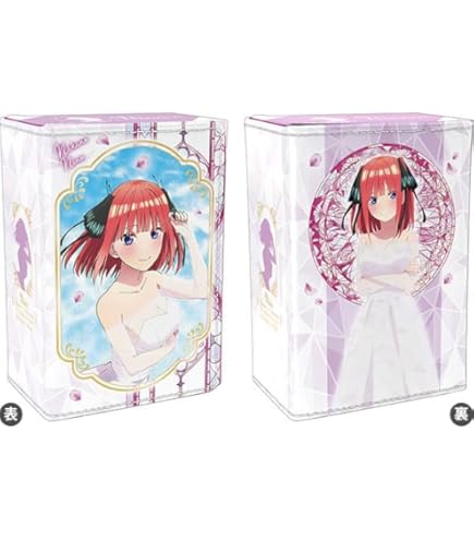 Amazon.co.jp: 合皮製デッキケースW 映画 五等分の花嫁「中野 三玖