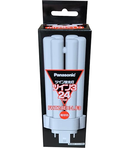 Amazon | パナソニック ツイン蛍光灯(蛍光ランプ) ツイン3 24形