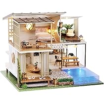 Amazon | moin moin ドールハウス ミニチュア 手作りキット セット