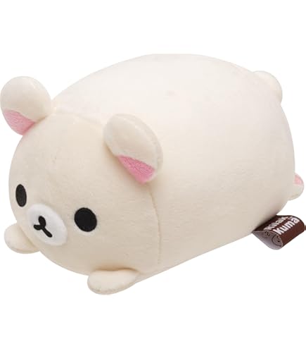 Amazon.co.jp: リラックマ パンダでごろんつあめてぬいぐるみ