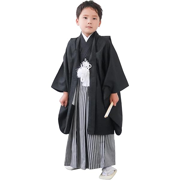 Amazon | [KYOETSU] [キョウエツ] 七五三 5歳 男の子 着物 セット 羽織