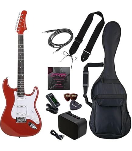 Amazon | 【Sylpheed】 ストラトキャスタータイプ エレキギター ローズ