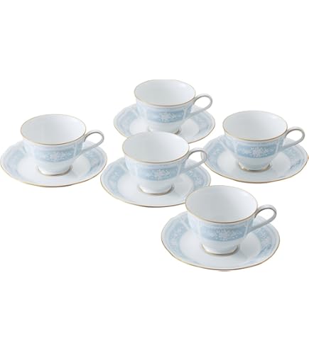 Amazon.co.jp: 鳥取民藝 牛ノ戸焼 染め分け カップ&ソーサー 6客セット