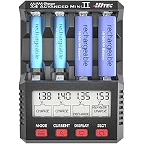 Amazon | ハイテック AA/AAAチャージャー X4 Advanced mini II