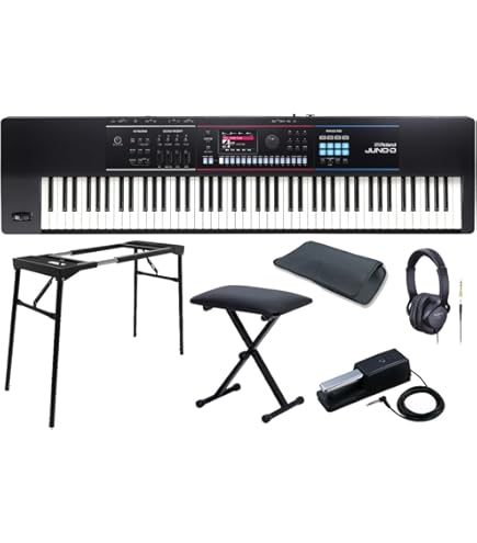 Amazon | Roland シンセサイザー JUNO-DS88 + 純正ソフトケース CB
