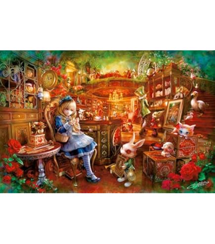 Amazon.co.jp: 1000ピース ジグソーパズル 不思議の国のアリス