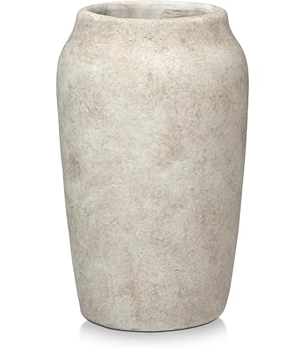 Amazon.co.jp: 信楽焼陶器 花器 古信楽窯変ひねり壺型花入 13号 高さ