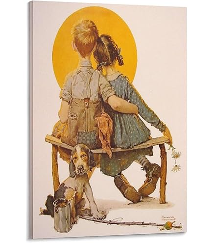 Amazon.co.jp: Norman Rockwell ノーマン・ロックウェル 絵画 ポスター