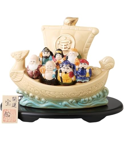 Amazon.co.jp: 寿老人様 七福神 置物 開運アイテム 開運グッズ 開運 金