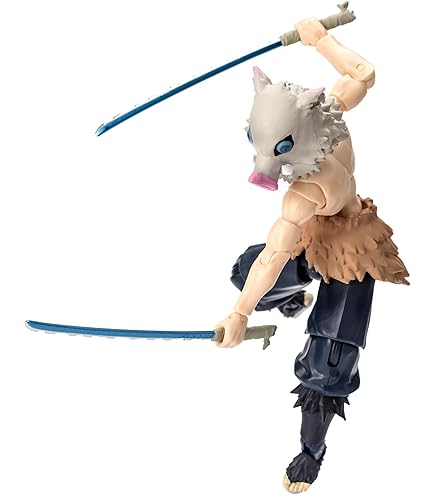 Amazon | 鬼滅 炭治郎 伊之助 善逸 リペイント フィギュア アニメ調 二