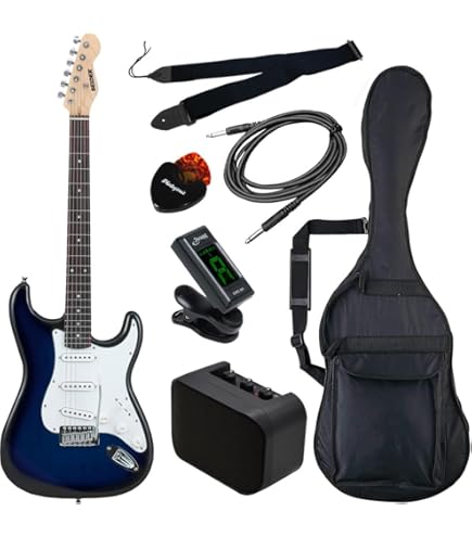 Amazon | Donner エレキギター ストラトキャスター 初心者セット