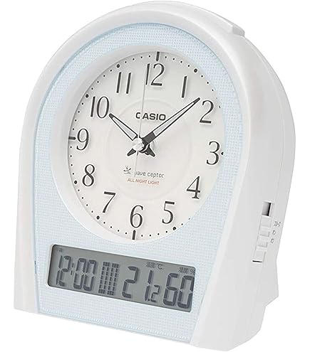 Amazon.co.jp: CASIO カシオ 置き時計 アナログ TQT-351NJ-7BJF