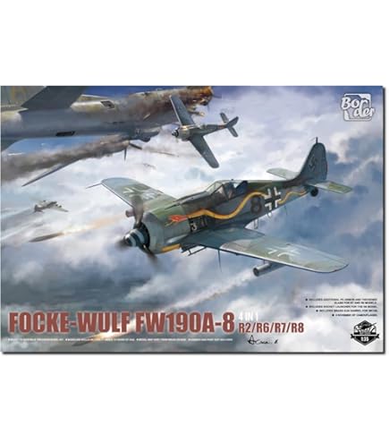 Amazon | ボーダーモデル 1/35 ドイツ空軍 Fw190A-8 ウィークエンド