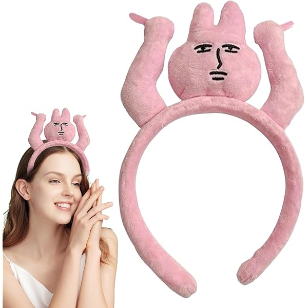Amazon.co.jp: 女性用の面白いヘッドバンド、ヘッドバンドクリップが髪
