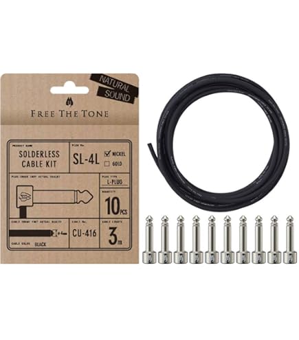 Amazon | Free The Tone/SLK-SLIM Solderless Slim Cable Kit パッチ