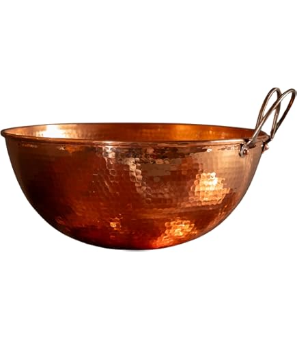 Amazon | Cazo De Cobre(カゾ・デ・コブレ) 16インチ 本物の銅鍋 高