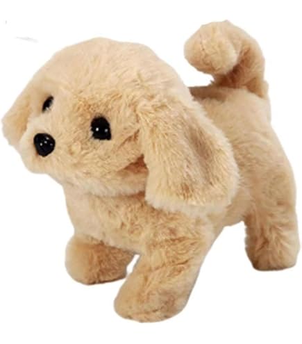 Amazon.co.jp: ZYUZES トイプードル 電動ペット犬 動くぬいぐるみ