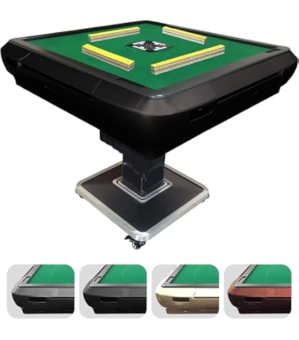 Amazon.co.jp: 雀華 全自動麻雀卓 麻雀卓セット 雀卓 28mm 卓 じゃん