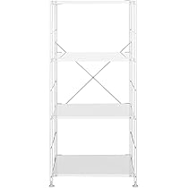 Amazon｜無印良品 スチールユニットシェルフ・スチール棚セット ライト