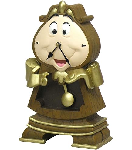 Amazon.co.jp: ディズニー ストア 美女と野獣 コグスワース 置き時計