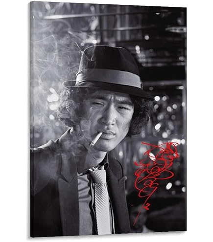 Amazon.co.jp: A4 額付き ポスター 松田優作 ブラックレイン Black