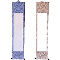 Amazon | TK.Felly 掛け軸 無地 6色セット 白紙の掛け軸 書道 日本画