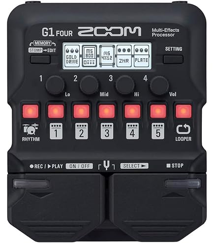 Amazon | ZOOM / MS-50G MultiStomp Guitar Pedal -純正ACアダプター付