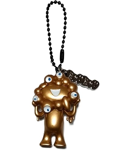 Amazon.co.jp: ミャクミャク ハンギョドン ぷっくり立体キーホルダー