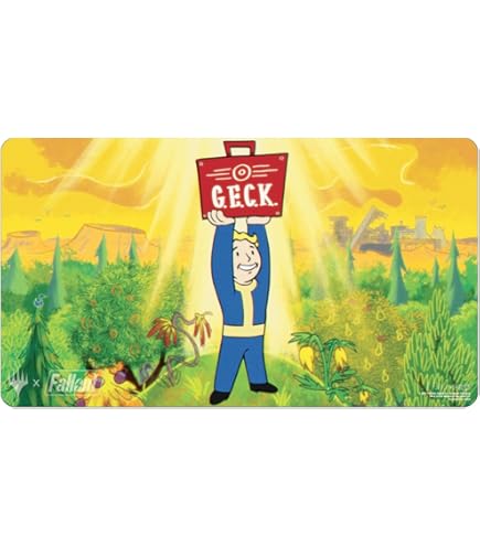 Amazon.co.jp: Ultra PRO - Fallout Holofoil プレイマット - ヌカ