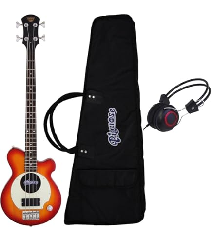 Amazon | 【ヘッドホン付】Pignose ピグノーズ PGB-200 BS アンプ内蔵