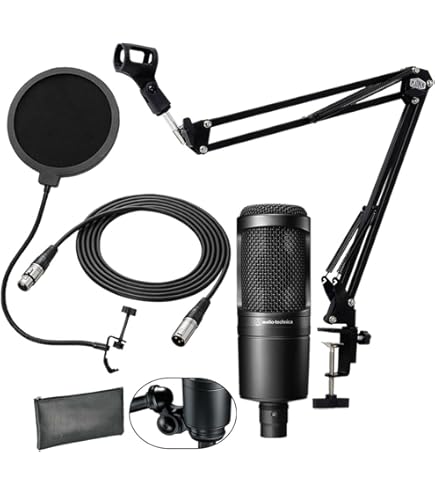 Amazon | audio-technica オーディオテクニカ AT2020(肉厚デスクアーム