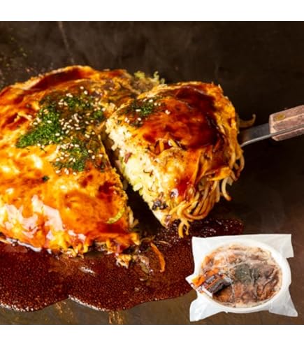 Amazon | 【鉄板将軍】広島お好み焼き 肉玉そば 大容量 450g×5枚入