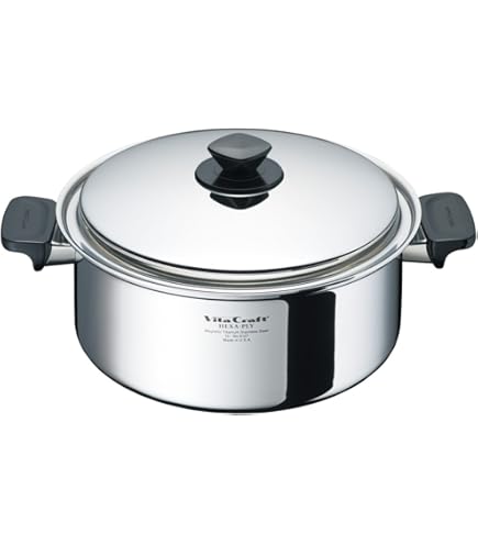 Amazon｜ビタクラフト 両手 鍋 ウルトラ 5.5L 25.5cm 9506｜両手鍋