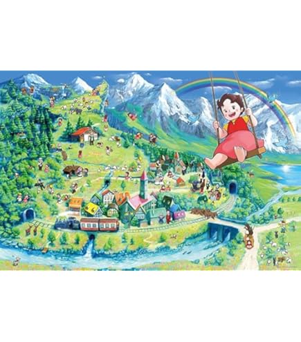 Amazon | 300ピースジグソーパズル アルプスの少女ハイジ ハイジの
