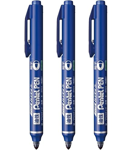 Amazon | ぺんてる 油性ペン ノック式ハンディS PentelPEN XNXS15-CP