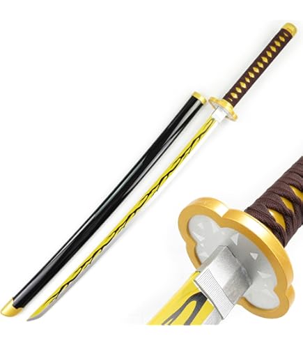 Amazon.co.jp: 鬼滅の刃 日輪刀 ABS 長さ:104CM 鬼殺隊 完成度高い