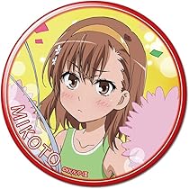 Amazon.co.jp: とある科学の超電磁砲S 缶バッジ デザイン03(御坂美琴/C