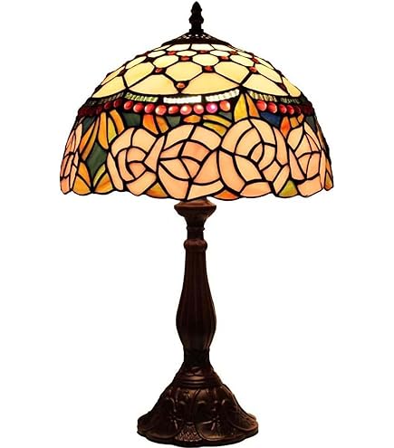 Amazon.co.jp : ステンドグラス ランプ ひまわりの絵テーブルライト