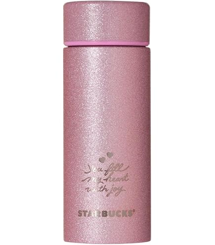 Amazon | STARBUCKS スターバックス ステンレスボトルグリッターピンク
