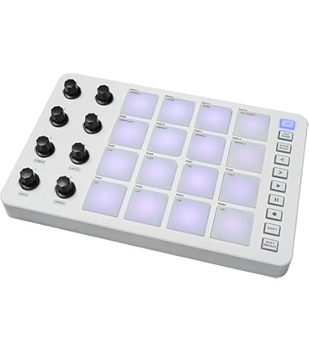 Amazon | DJ TechTools MIDI FIGHTER 64 (WHITE) MF64-WHITE | MIDI