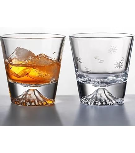 Amazon | 耐熱グラス 350ml 4個セット 取っ手付 ダブルウォールグラス