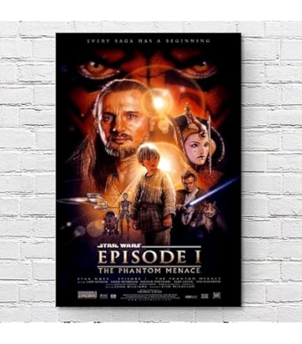 Amazon.co.jp: 映画ポスター スターウォーズ エピソード1 ファントム