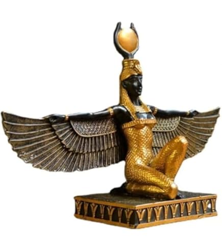 Amazon.co.jp: 古代エジプトの神イシスの女神の目の像置物プレゼント