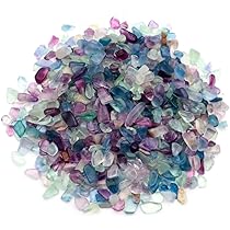 Amazon.co.jp: [GOLD STONE] フローライト さざれ石 サイズ中 100g 蛍