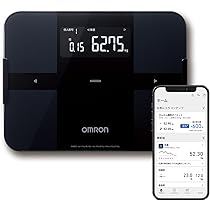 Amazon | オムロン 体重 体組成計 カラダスキャン ブラック KRD-603T2