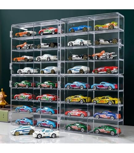 Amazon.co.jp: ホットウィール用クリアディスプレイケース 100個